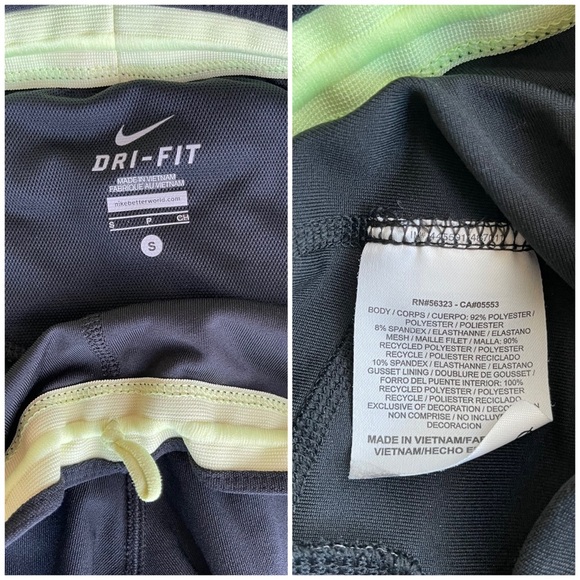 Nike Dri-FIT Cropped Running legging - small - Picture 3 of 3